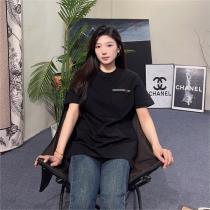 高品質 GUCC1  Tシャツ GGロゴ 刺繍 ミニマリズム シンプル ビジネス...