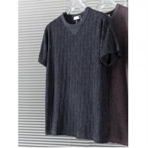 ディオール スーパーコピー Tシャツ 春夏新作 タオル生地 モノグラム 柄 V字...