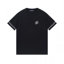 ♥日常コーデ♥ルイヴィトン スーパーコピー Ｔシャツ シグネチャー ロゴ ニット ジャカード 純綿生地 ユニセックス LOUIS VUITTON 