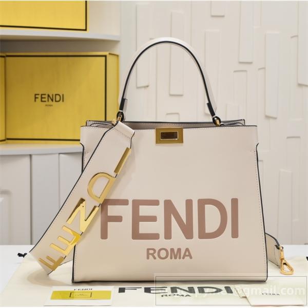 FENDI x-liteフェンディハンドバッグコピーPeekaboo X-Liteシリーズレディース人気最高品質入手困難アイテム