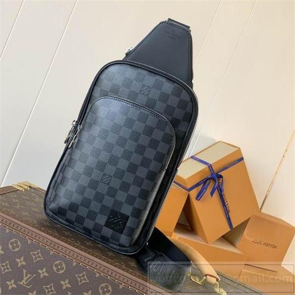 LOUIS VUITTON コピー ショルダーバッグ ダミエグラフィット キャンバス ルイヴィトン