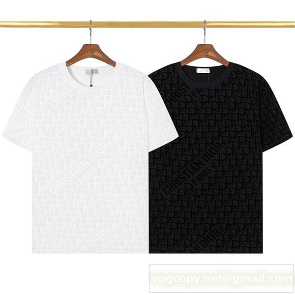 ディオール スーパーコピー Tシャツ ロゴパターン モダンなデザイン シンプルで印象的 DIOR