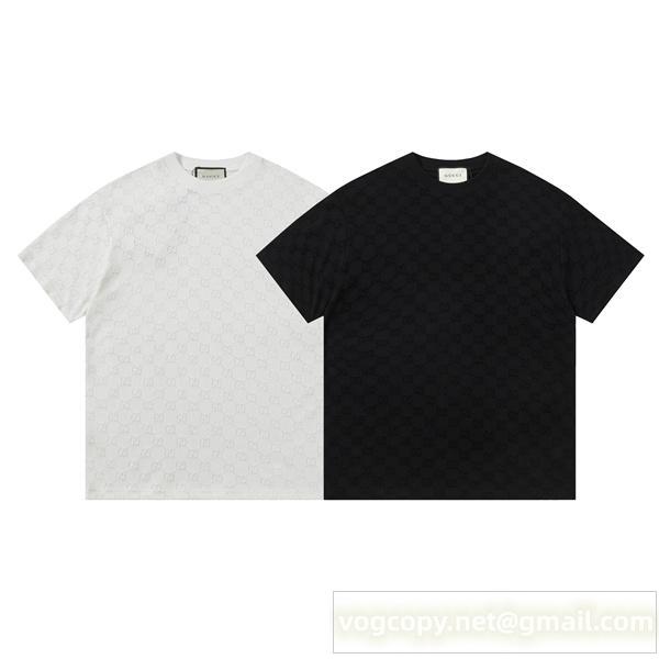 Gucc1 コピー Tシャツ GGロゴ オールオーバーデザイン 高級感 シンプルなスタイル Gucc1