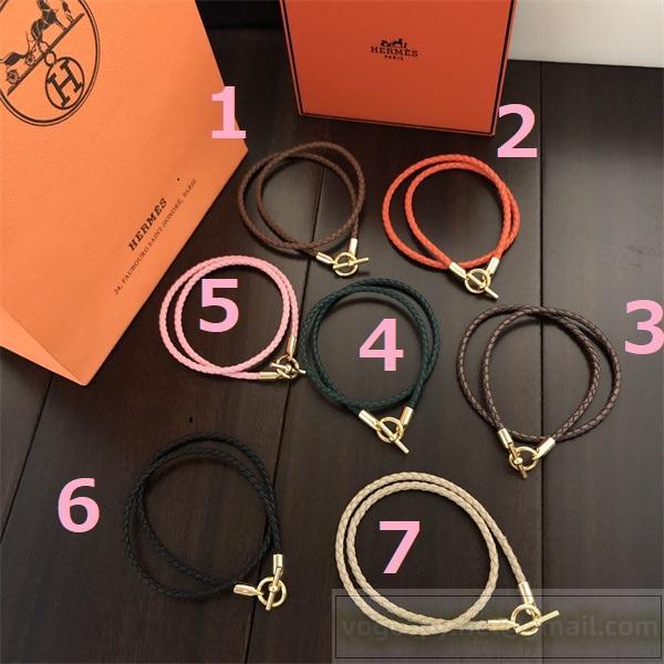 【2026人気】HERMES Glenanエルメスリュクス グレナン ブレスレットコピーお手頃カジュアル