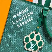 ルイヴィトン スーパーコピー トートバッグ ライトブラウンキャンバス モノグラム 手書き風 LOUIS VUITTON