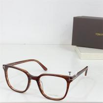 TOM FORD コピー メガネ クラシック べっ甲柄 フレーム スクエア型 メタリックTディテール トムフォード