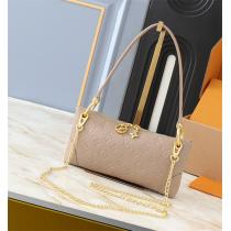 ルイヴィトン スーパーコピー ショルダーバッグ デニム モノグラム ゴールドチェーン LOUIS VUITTON