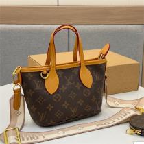LOUIS VUITTON コピー ハンドバッグ モノグラム キャメルレザー コンパクト ルイヴィトン