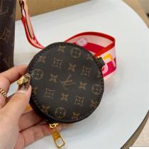 LOUIS VUITTON コピー ハンドバッグ モノグラム キャメルレザー コンパクト ルイヴィトン