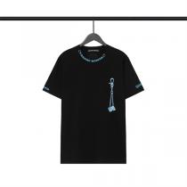 CHROME HEARTS コピー Tシャツ チェーン＆ロックモチーフ ストリートエッジ クロムハーツ