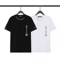 CHROME HEARTS コピー Tシャツ チェーン＆ロックモチーフ ストリートエッジ クロムハーツ