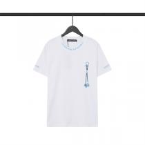 CHROME HEARTS コピー Tシャツ チェーン＆ロックモチーフ ストリートエッジ クロムハーツ