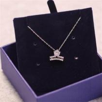 SWAROVSKI スーパーコピー ネックレス 王冠モチーフ ダイヤ風クリスタル スワロフスキーエレガンス