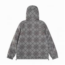 ルイヴィトン コピー ジャケット アーガイルチェック 幾何学的 ロゴ刺繍 日常使い 軽量 LOUIS VUITTON