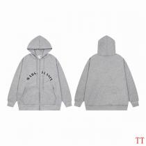 Maison Margiela コピー ジャケット グレー スウェット ロゴプリント 個性&シンプル メゾン・マルジェラ