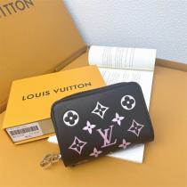 ルイヴィトン コピー 財布 ホワイトキャンバス モノグラムフラワー カラフルデザイン LOUIS VUITTON