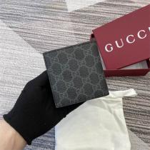 実用性とスタイル Gucc1 偽物 財布 ダークキャンバス GGパターン ジッパー式収納 Gucc1