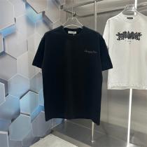 ディオール コピー  Tシャツ シンプルロゴ＆大きなプリント ラグジュアリー感あふれるアイテム DIOR