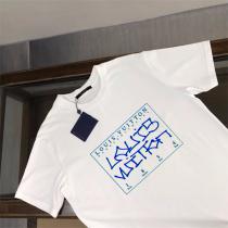 LOUIS VUITTON 偽物 Tシャツ 手書き風ロゴ カラフル グラフィック現代的 デザイン ルイヴィトン