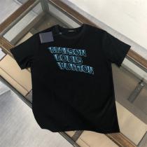 ルイヴィトン コピー Tシャツ MAISON ロゴ＆鮮やかなブルーのデザイン LOUIS VUITTON
