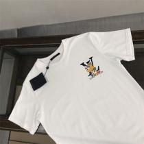 ルイヴィトン コピー Tシャツ MAISON ロゴ＆鮮やかなブルーのデザイン LOUIS VUITTON