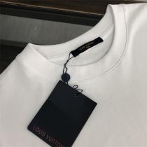 ルイヴィトン コピー Tシャツ MAISON ロゴ＆鮮やかなブルーのデザイン LOUIS VUITTON