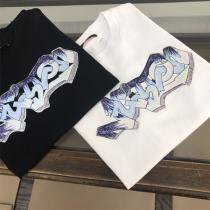 ルイヴィトン 偽物 Tシャツ ヴィンテージ感カラフルグラフィック ロゴデザイン LOUIS VUITTON