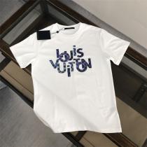 ルイヴィトン スーパーコピー Tシャツ カラフルロゴパターン モダン スタイリッシュなデザイン LOUIS VUITTON
