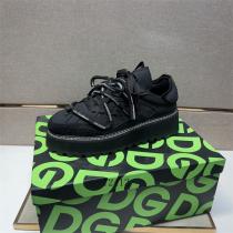 ドルチェ＆ガッバーナ スーパーコピー スニーカー ホワイトレザー メッシュ素材 ボリュームソール Dolce&Gabbana