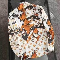 ルイヴィトン コピー シャツ モノグラム カモフラージュ柄 ラグジュアリー LOUIS VUITTON