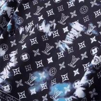 LOUIS VUITTON 偽物 シャツ モノグラム アート風 デザイン シンプルエレガンス ルイヴィトン