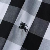 バーバリー コピー シャツ チェック柄 ポロ プレイヤー ロゴ チェック柄 BURBERRY