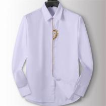 VERSACE スーパーコピー シャツ ゴールドメデューサ ロゴ エレガント ヴェルサーチ