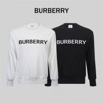 BURBERRY コピー トレーナー ロゴ刺繍 シンプル スタイリッシュ BURBERRY