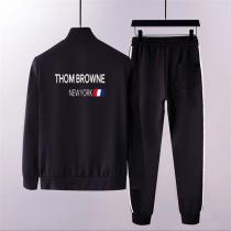 THOM BROWNE 偽物 セットアップ ジャケット＆パンツ トリコロールアクセントが魅力 トムブラウン