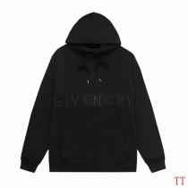 GIVENCHY コピー パーカー クラウドホワイト＆ブラック シンプルロゴ フード付き ジバンシィ