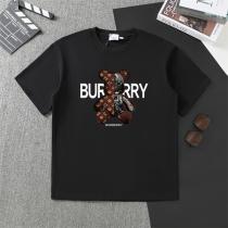 バーバリー スーパーコピー Tシャツ グラファイトブラック＆アイボリー テディベア ロゴモノグラム BURBERRY