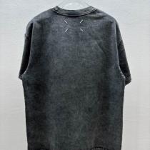 Maison Margiela スーパーコピー Tシャツ アートグラフィック MM6 ロゴ ペイント メゾン マルジェラ