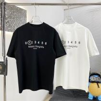 Maison Margiela スーパーコピー Tシャツ 数字グラフィック ロゴ メゾン マルジェラ