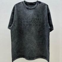 メゾン マルジェラ コピー Tシャツ ヴィンテージダメージ 「6」数字グラフィック Maison Margiela