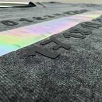 メゾン マルジェラ コピー Tシャツ ヴィンテージグレー グラデーション ロゴと数字 Maison Margiela