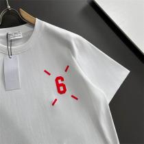 Maison Margiela スーパーコピー Tシャツ 赤い数字デザイン ロゴ メゾン マルジェラ
