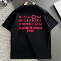 Maison Margiela スーパーコピー Tシャツ 赤い数字デザイン ロゴ メゾン マルジェラ