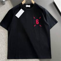 Maison Margiela スーパーコピー Tシャツ 赤い数字デザイン ロゴ メゾン マルジェラ