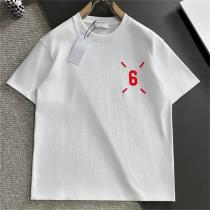Maison Margiela スーパーコピー Tシャツ 赤い数字デザイン ロゴ メゾン マルジェラ