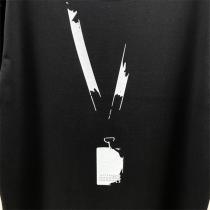 メゾン マルジェラ 偽物 Tシャツ ダークグレー ヴィンテージ加工 数字とロゴ Maison Margiela