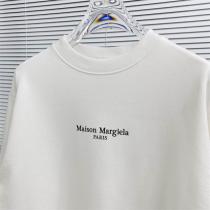 Maison Margiela スーパーコピー トレーナー ホワイト シンプル ロゴ メゾン マルジェラ