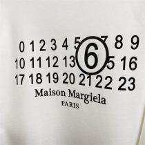 Maison Margiela スーパーコピー トレーナー ホワイト シンプル ロゴ メゾン マルジェラ