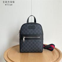 Gucc1 偽物 GGキャンバス バックパック スタイリッシュな カジュアルデザイン Gucc1
