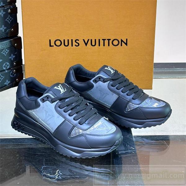 ルイヴィトン スーパーコピー スニーカー シースルー素材 コンビネーション ロゴシグネチャー LOUIS VUITTON
